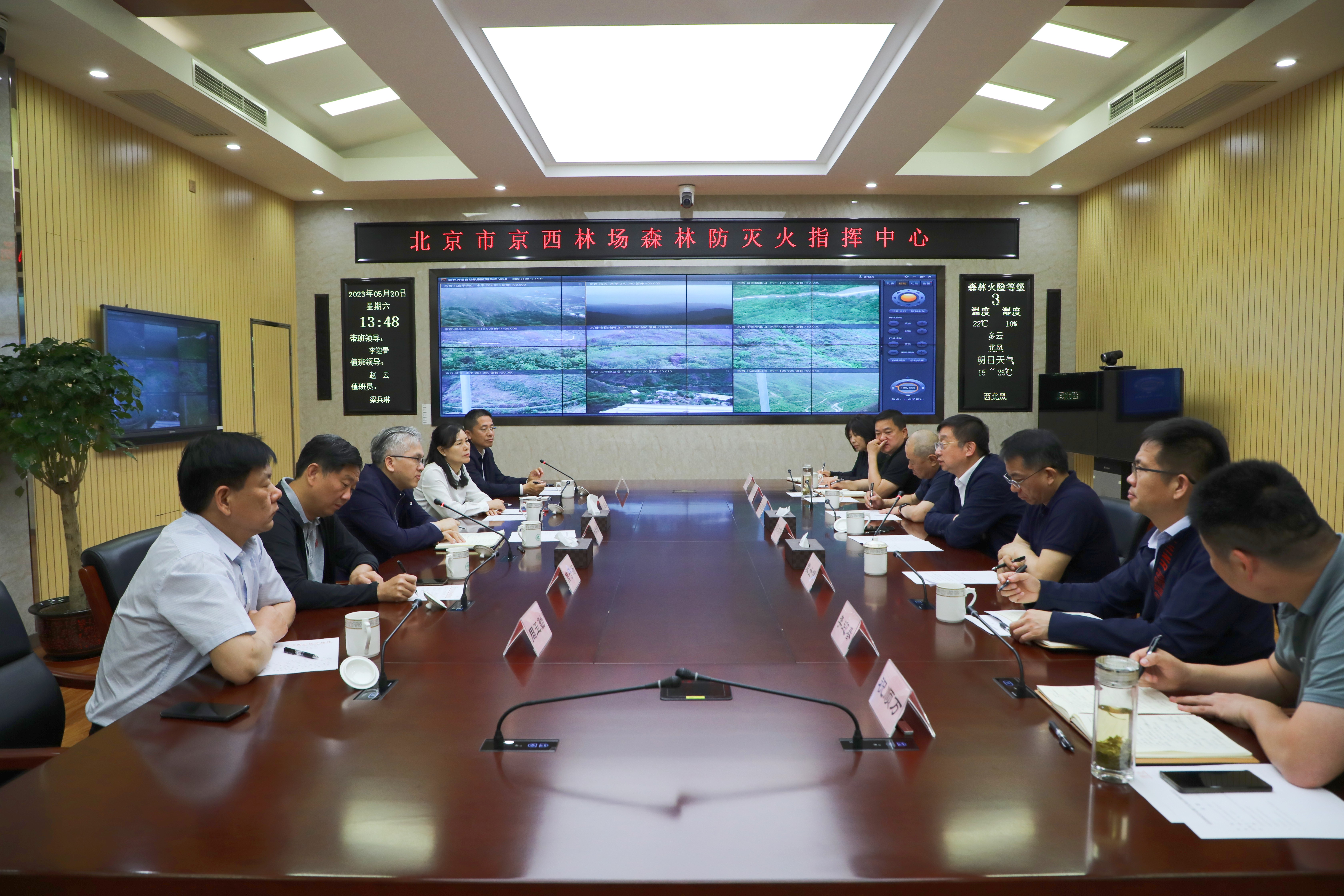市园林绿化局领导到我区调研
